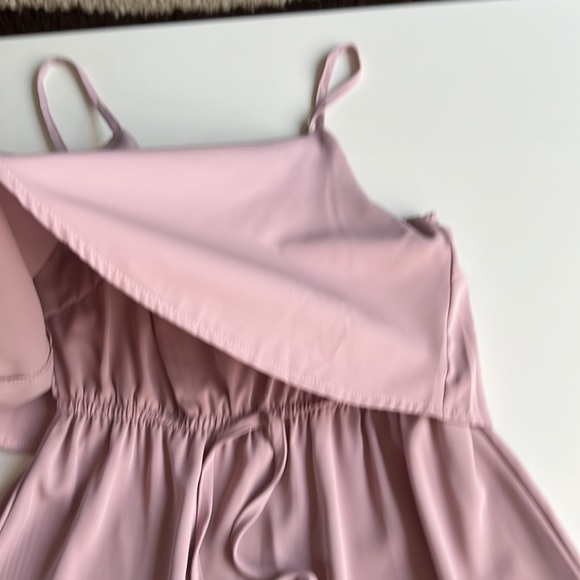 Sun dress, tiered, straps, Tulip petal cut design on the bottom of dress - Picture 4 of 5